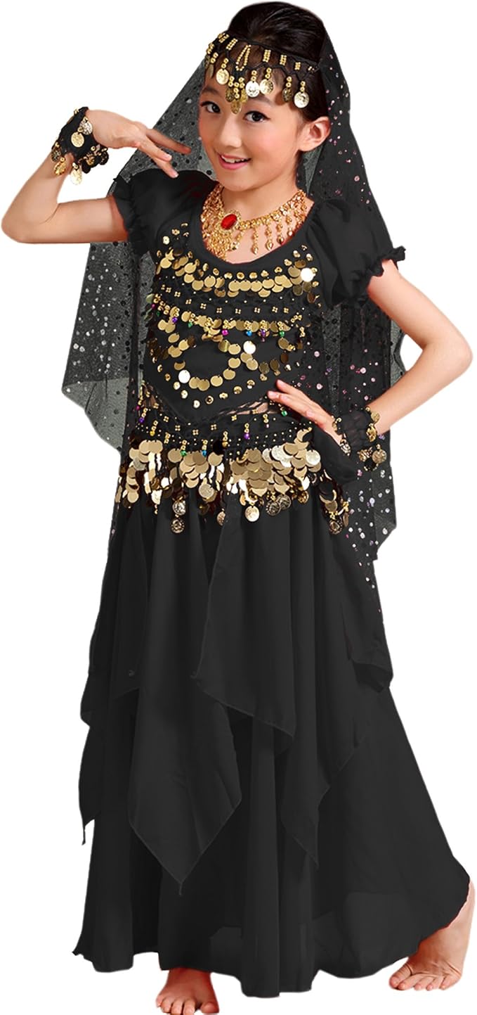 Astage Girls Princess Costume Halloween Clothing Carnival Dress Dance All Sets