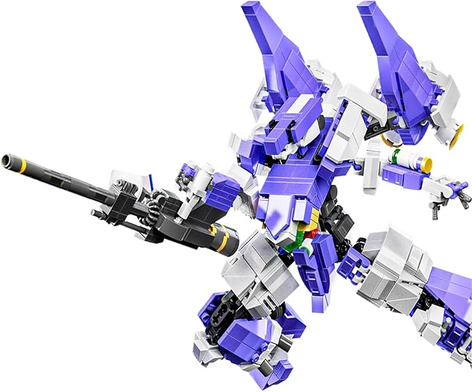 Mecha Frame Armed Forces Building Block Toy Series War Armor Robot Building Block Toy Building Blocks Suitable,for Children to Adults Mecha Fans 6+.