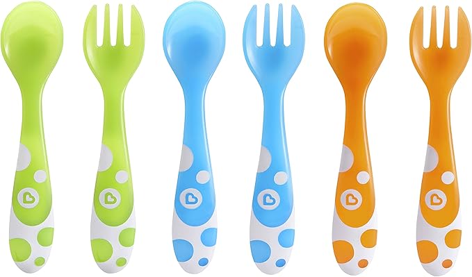 Munchkin® Multi™ Toddler Forks and Spoons, 6 Pack