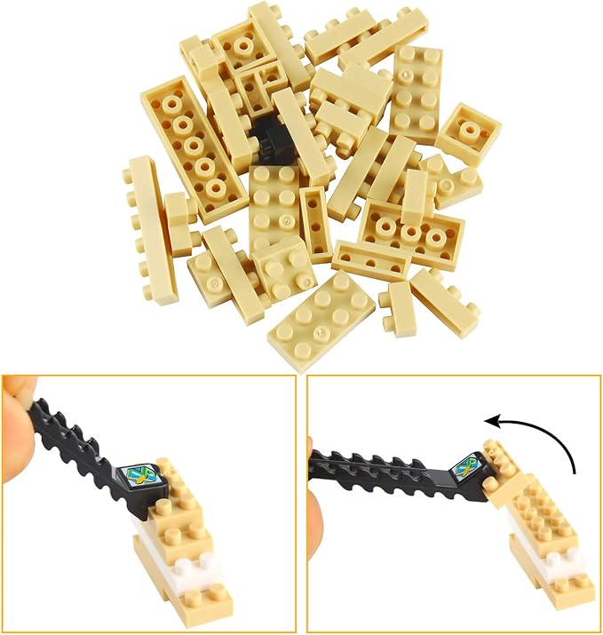 Larcele Micro Dog Building Blocks Mini Pet Building Toy Bricks,950 Pieces KLJM-02 (Golden Retriever)