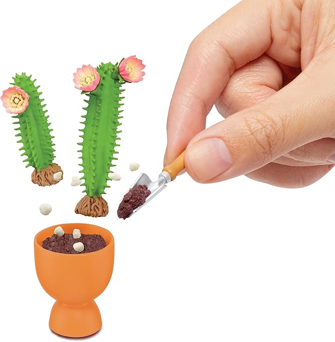 MGA's Miniverse Make It Mini Lifestyle Series 1 Plant Nursery Pack Bundle (3 Pack) Mini Collectibles, Mystery Blind Packaging, DIY, Resin Play, Replica Items, Mini Plants, Collectors, 8+