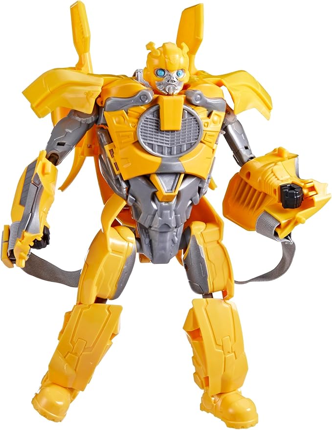 Transformers One 2 in 1 Bumblebee B-127 9.8 Inch Robot Action Figure, Converts to Mask, Interactive Toys for Boys and Girls Ages 6 and Up