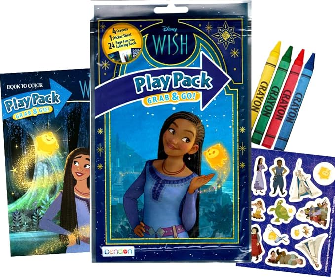 Disney Princess Coloring Book Set for Kids - Activities, Stickers and Games - Featuring Disney Princess, Frozen, Moana and Raya and The Last Dragon,8 x 10.75 inches