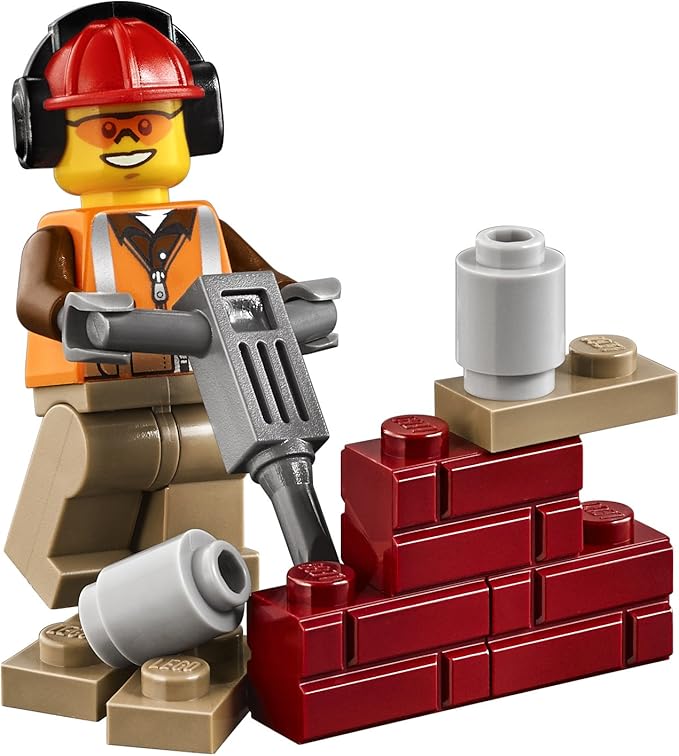LEGO City Great Vehicles Sweeper & Excavator 60152 Building Toy