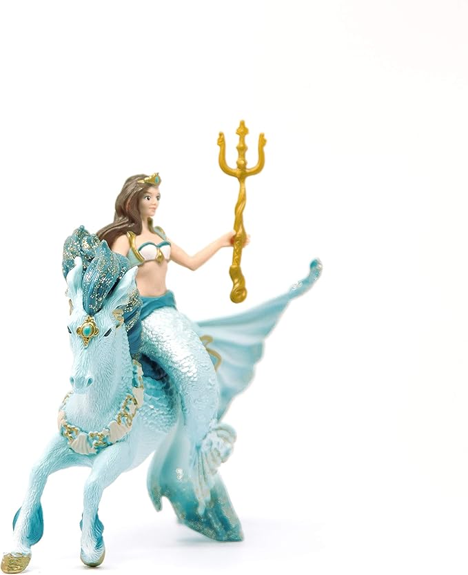 Schleich bayala, Mermaid and Unicorn Toys for Girls and Boys, Mermaid Eyela Figure with Underwater Unicorn Toy, Ages 5+