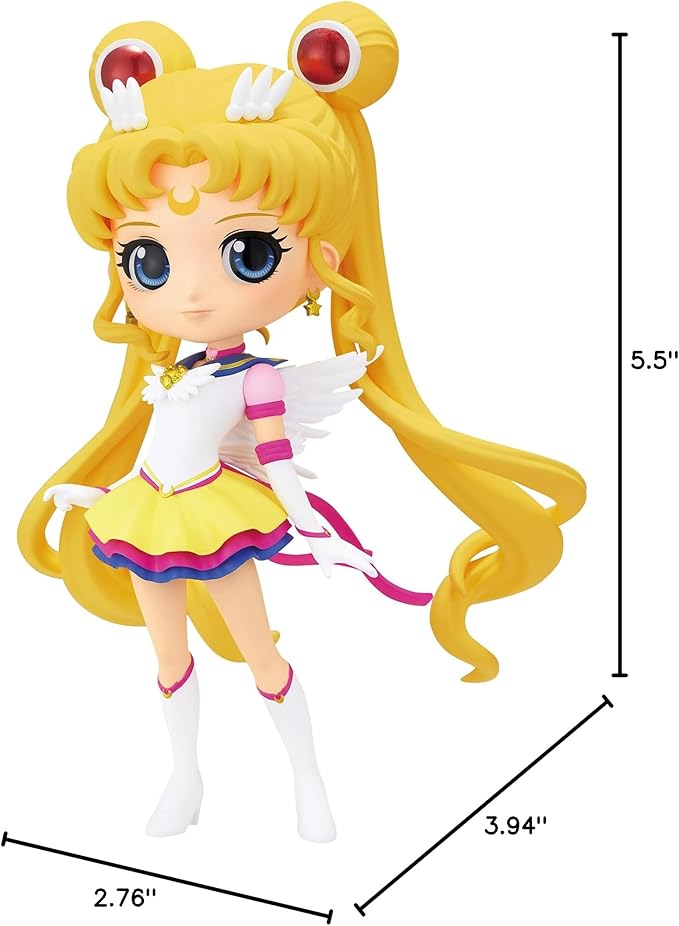 Banpresto - Pretty Guardian Sailor Moon Cosmos The Movie - Eternal Sailor Moon (Ver. B), Bandai Spirits Q posket Figure