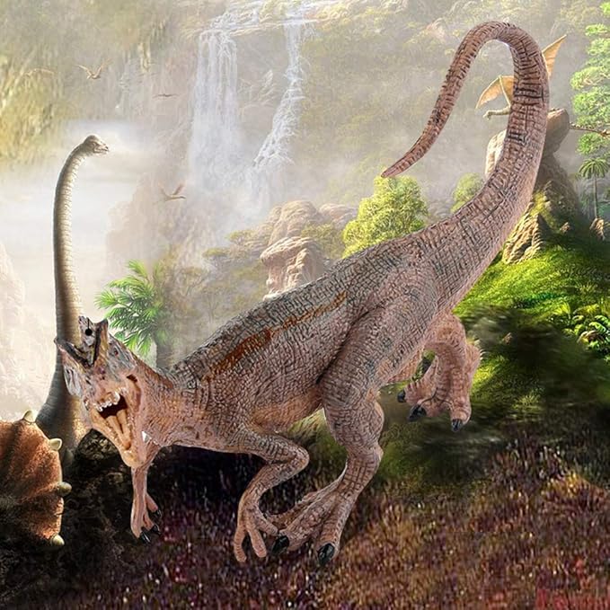 Dinosaur World Simulated Figures Action Collection Model Kid Toys (Dilophosaurus)