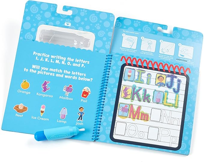 Melissa & Doug Blues Clues & You! Water Wow! Alphabet Water Reveal Travel Activity Pad