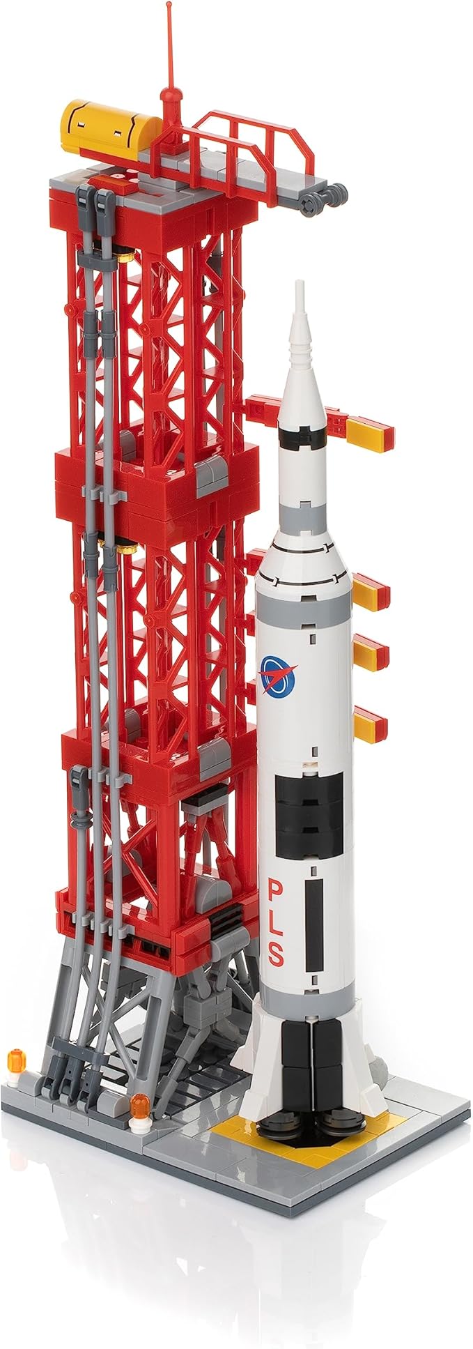 Rocket Launch Building Block Set (457 Pieces) Space Series Building Blocks for Kids and Adults
