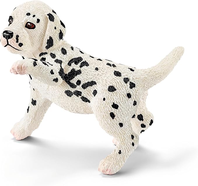 Schleich Farm World 6-Piece Baby Farm Animal Toy Gift Set Including Donkey Foal, Lamb, Calf, Dalmatian Puppy and Goat Kid