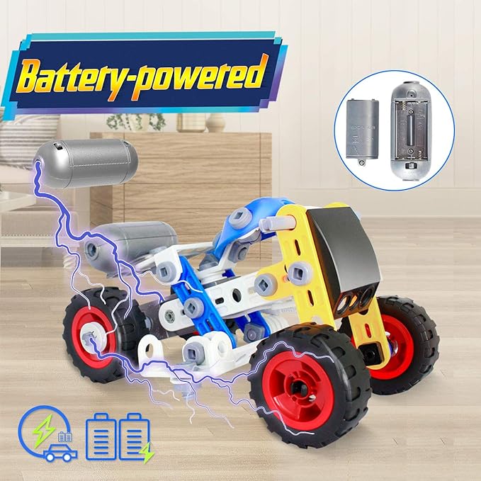 HISTOYE Building Toys for Kids Age 4-8 Erector Sets for Boys Age 6-8-12 Stem Toys for 5+ Year Old Boys Robot Building Kit for Kids DIY Building Blocks Construction Toys Gifts for 4 5 6 7 8+ Years Old