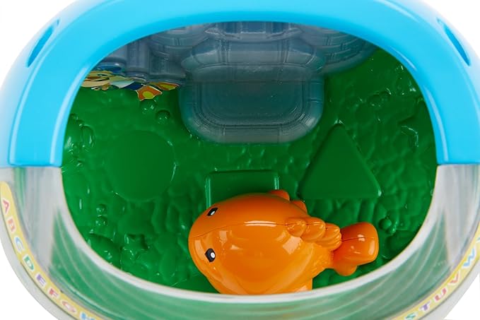 Fisher-Price Baby & Toddler Toy Laugh & Learn Magical Lights Fishbowl with Smart Stages Learning Content for Infants Ages 6+ Months