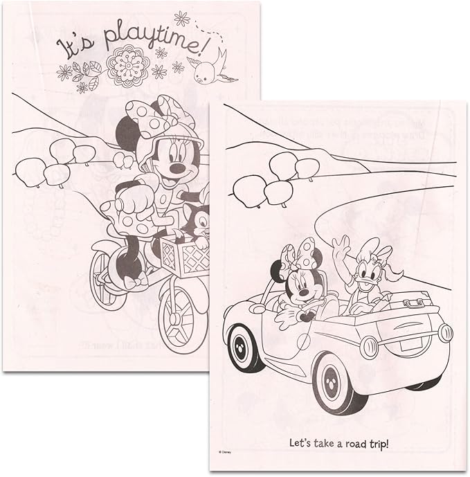 Mickey Mouse Coloring Book with Stickers Set - Mickey Activity Book and Sticker Bundled with 2 Specialty Separately Licensed GWW Reward Stickers