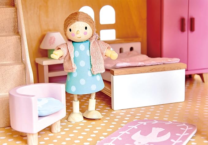Tender Leaf Toys - Dovetail Dollhouse Accessories - Detailed Wooden Furniture Sets and Room Decor - Encourage Creative and Imaginative Fun Play for Children - Age 3+