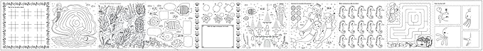 Mermaid Cove Activity Roll