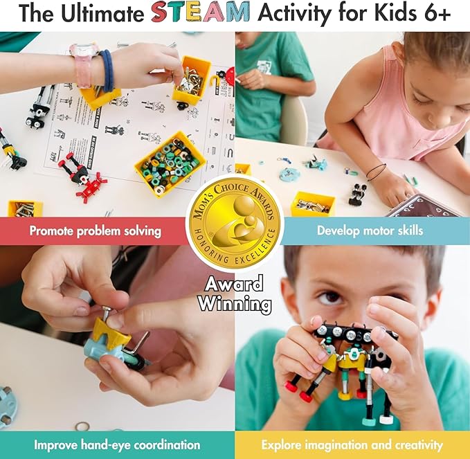 Group Makers Educational Stem Toys for Classroom Games, 750 Pcs Toy Building Sets for Boys and Girls, Kids Learning Toys for Group Play, Valentine Birthday Gifts for Kids Age 6 7 8 9+