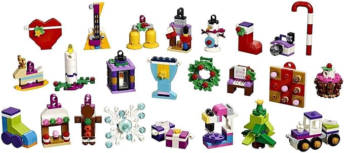 LEGO Friends Advent Calendar 41353, New 2018 Edition, Small Building Toys, Christmas Countdown Calendar for Kids (500 Pieces)