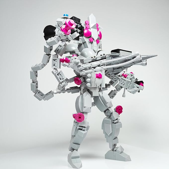 Skibid Toilet Building Block Set, Anti-Titan Giant Behemoth Toilet Man Building Brick for Adults Fans 668PCS Blocks