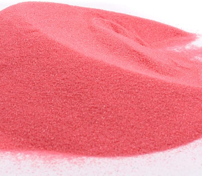 Shiny Stone Colorful Sand,Rainbow Sand,Art Sand,Colored Sand,Craft Sand,Decorative Wedding Vibrant Sand, 250g/0.55lbs/8.81oz for Kids Creativity Wedding Succulent Terrarium Vase (Pink)