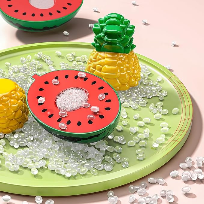 TEMI 70 Pieces Cutting Play Food Toy for Kids Kitchen - Pretend Fruit and Vegetables Accessories Toys for 3 4 5 6 Girls with Storage, Dishes and Knife, Educational Kitchen Toy for Toddlers Age 3-5