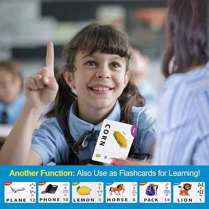 Matching Letter Game for Kids, 2 in 1 Educational Toys Alphabet Spelling & Reading, Number & Color Recognition, Flash Cards Learning Toys Gifts for Preschool Kindergarten Boys Girls Ages 3 4 5 6 7 8…