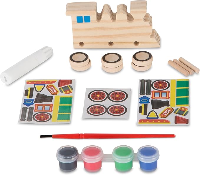 Melissa & Doug Train Wooden Craft Kit