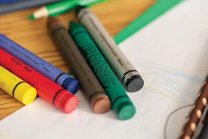 Prang Crayons Made With Soy, 100 Each Of 8 Colors, 800/carton
