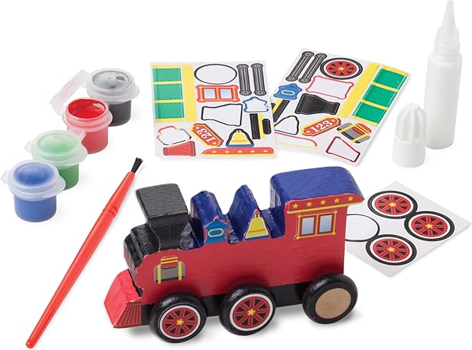 Melissa & Doug Train Wooden Craft Kit