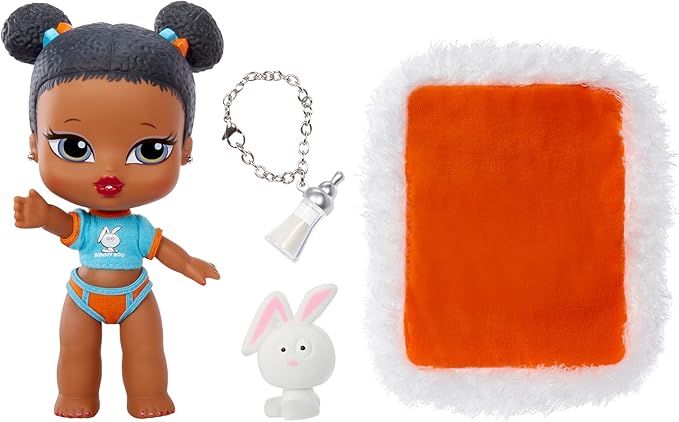 Bratz Babyz Sasha Collectible Fashion Doll with Real Fashions and Pet