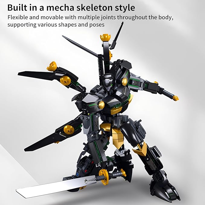 Mech Building Blocks Sets Creative Robot Adult or Boy Birthday Gift (534Pcs)