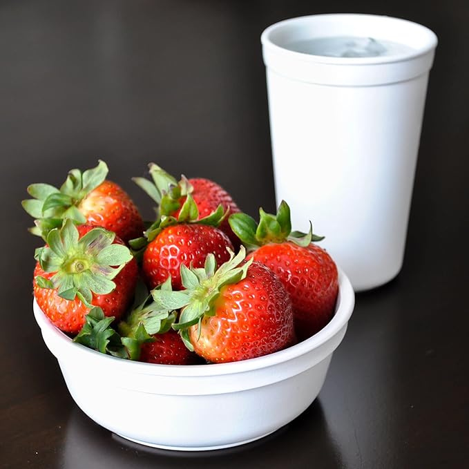 Re-Play Made in USA 12 Oz. Reusable Plastic Bowls, Pack of 3 Without Lid - Dishwasher and Microwave Safe Bowls for Snacks and Everyday Dining - Toddler Bowl Set 5.75" x 5.75" x 2", Berry