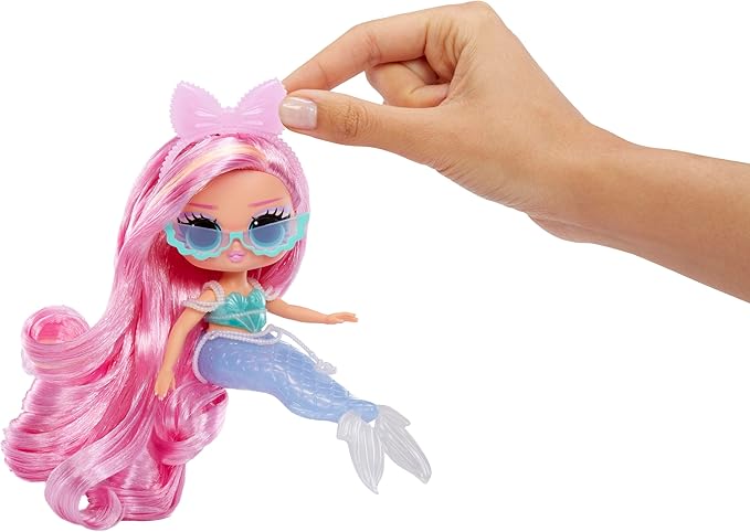 LOL Surprise Tweens Mermaid Lola Waves Fashion Doll with Color Changing Tail, Movable Fin, and Beautiful Accessories – Toy Gift for Kids Ages 4+