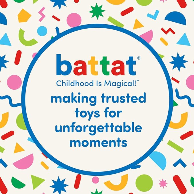 Battat – Toy Kitchen Set – 71Pc Pretend Cooking Accessories – 4 Table Settings & Cutlery – Dishwasher Safe & Worry-Free – 2 Years + – Deluxe Kitchen Playset