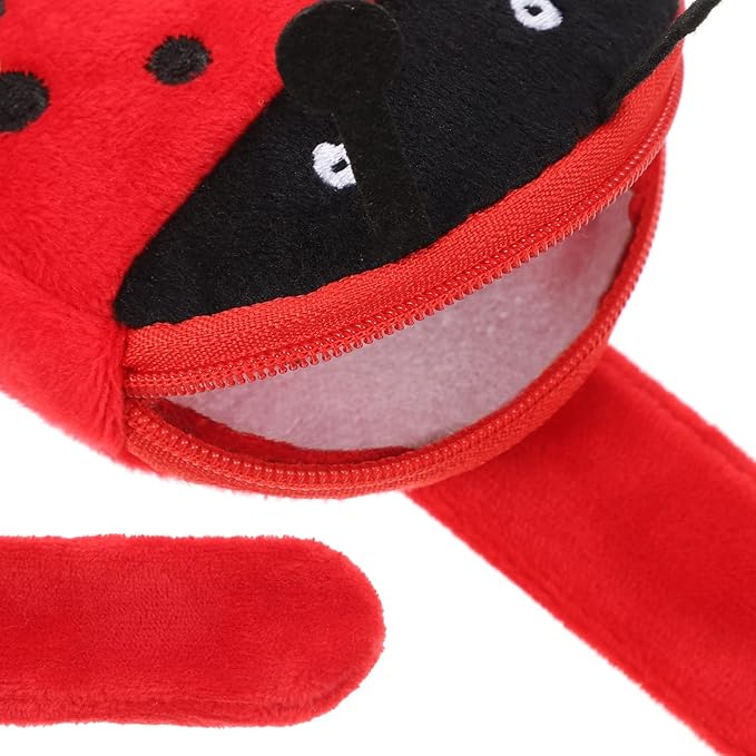 2Pcs Plush Slap Bracelet Coin Purse for Kids - Plush Unicorn Slap Bracelets Cute Animal Design Slap Bracelet Toy