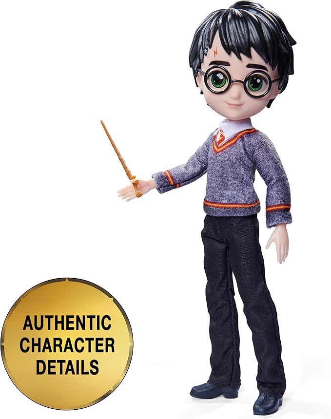 Wizarding World Harry Potter, 8-inch Harry Potter Doll, Kids Toys for Ages 5 and up