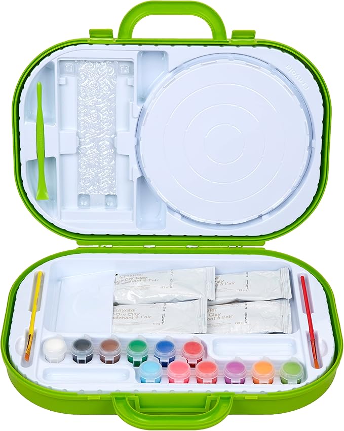 Crayola Clay Sculpting Station, Kids Clay, Sculpting Material, Craft kit, Art Set for Kids, Gift for Boys & Girls, Ages 6+
