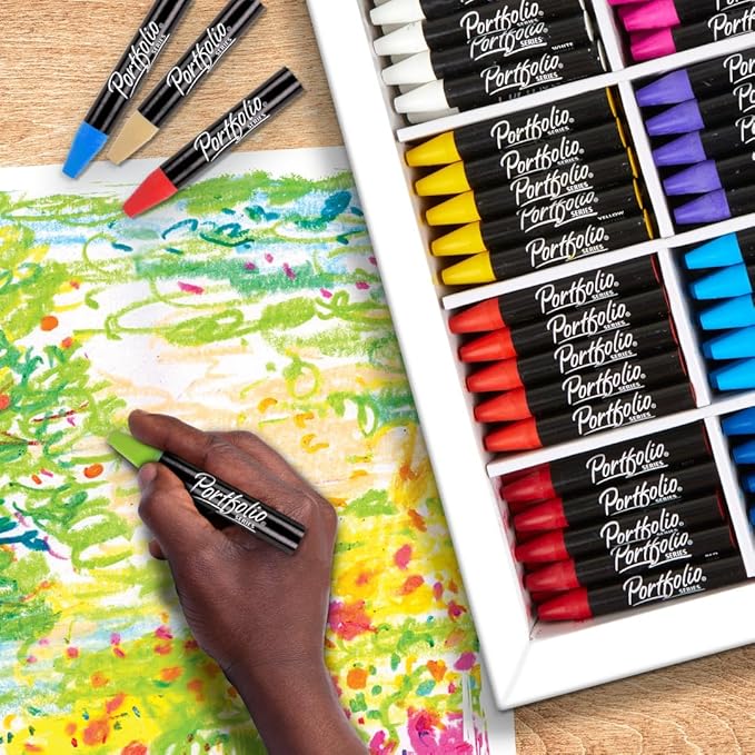 Crayola Oil Pastels Classpack, School Supplies, Water Soluble, 12 Assorted Colors, 300Count