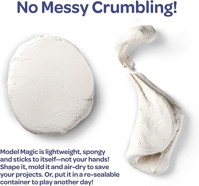 Crayola Model Magic, Secondary Colors, Alternative to Modeling Clay