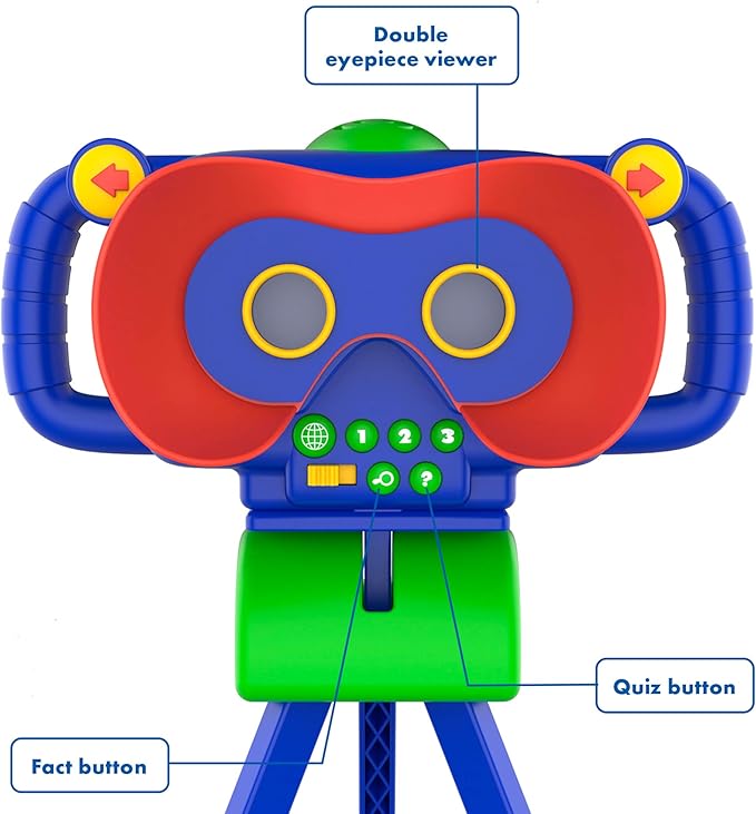 Educational Insights GeoSafari Jr. Talking Wildlife Camera, Voice & Photography-Robert Irwin, STEM Toy, Gift for Boys & Girls, Ages 4+