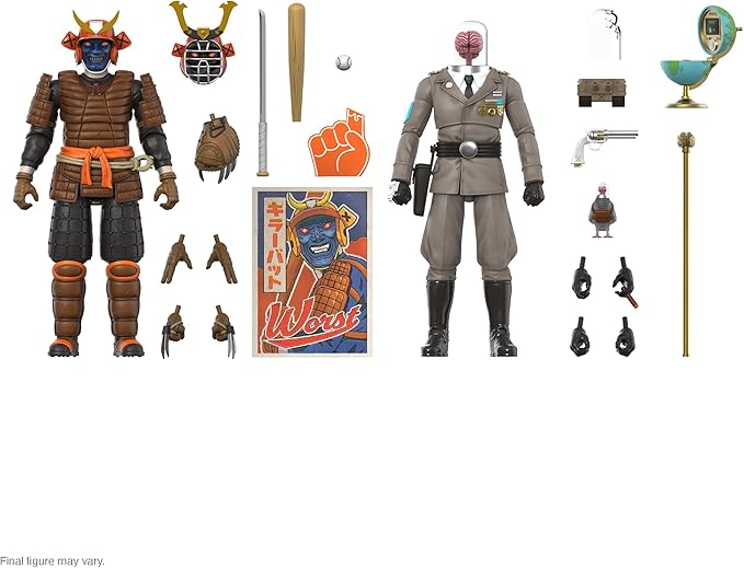 Super7 ULTIMATES! The Worst Killer Bat - 7" The Worst Action Figure with Accessories Collectibles and Retro Toys