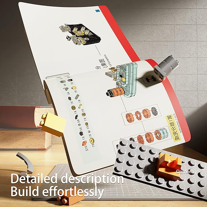 Building Blocks Camera, Building Set, Toys Gift for Adults and Kids, Collectible Model Digital Camera to Build 1020pcs