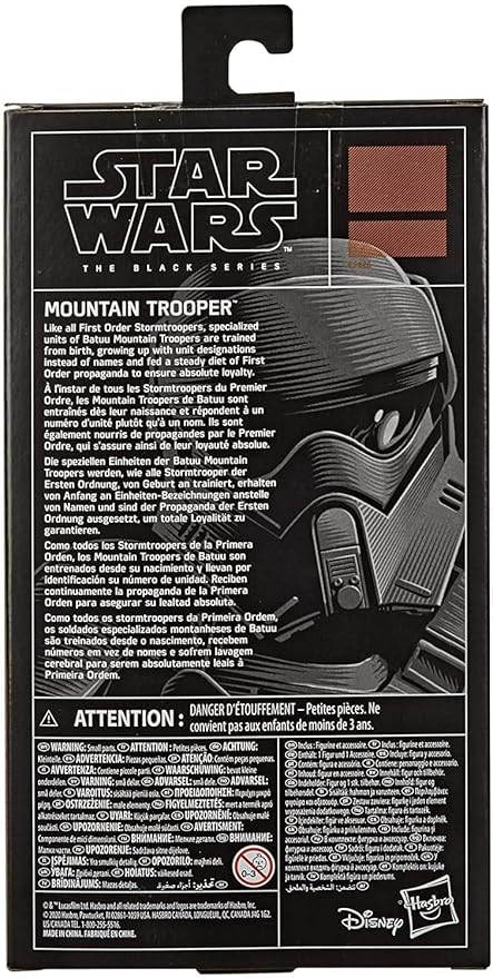 STAR WARS Black Series 6 Inch Galaxy Edge Mountain Trooper Action Figure