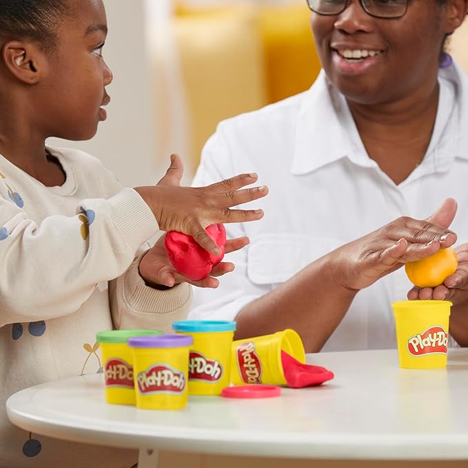 Play-Doh Modeling Compound 36-Pack Case of Colors, Non-Toxic, 3 Oz Cans of Assort. Colors, Back to School Classroom Supplies, Preschool Toys, Ages 2+ (Amazon Exclusive)