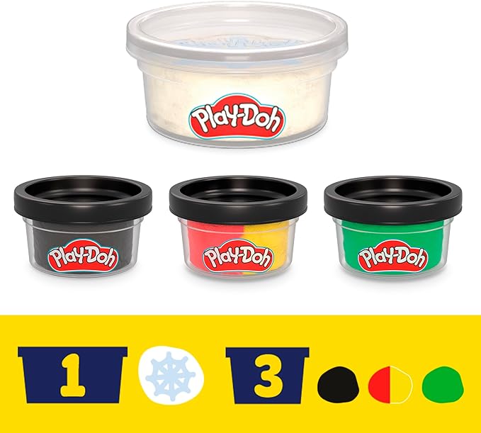 Play-Doh Marvel Spider-Man Launch & Slice Battle Playset with 2 Bendy Action Figures and 7 Accessories, Imagination Toys for Boys & Girls 4 Years & Up