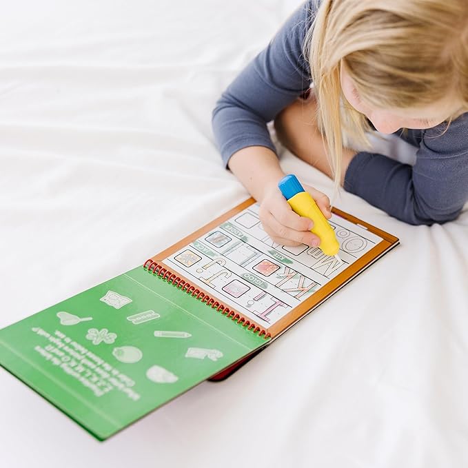 Melissa & Doug On the Go Water Wow! Reusable Water-Reveal Activity Pad - Alphabet - FSC Certified