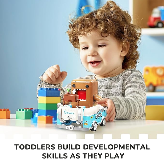 Cabagii Retro Car Building-Bricks Set, Collectible Toy Building Sets for Kids, Gift for Boys, Girls and Gamers Ages 8 and Up, Vintage Vehicle Construction Building Model