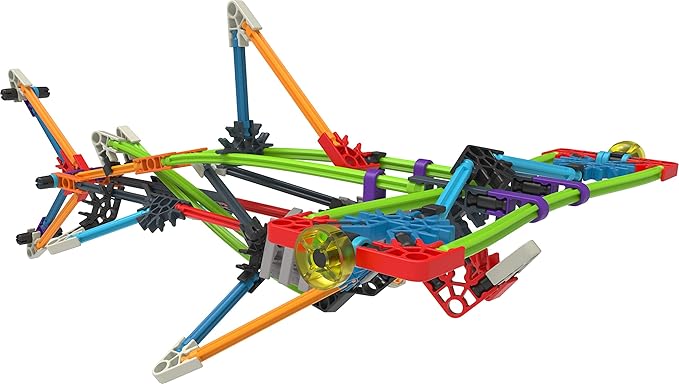 K'nex Intermediate 60 Model Building Set - 395 Parts - Ages 7 & Up - Creative Building Toy, Multicolor, includes K'NEX Parts and Pieces, Instruction Booklet, Medium