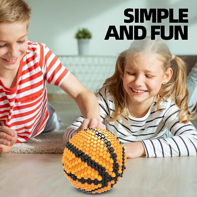 Basketball Building Block Set, Adults challenging STEM Block Decorations, Miniature 3D Educational Toys for Ages 14 and Above, (579 Pieces)