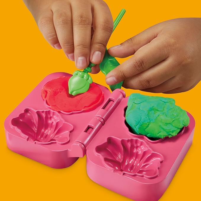 Play-Doh Blooming Flower Garden Toy Playset, Nature Pretend Play, Kids Arts & Crafts Ages 3+