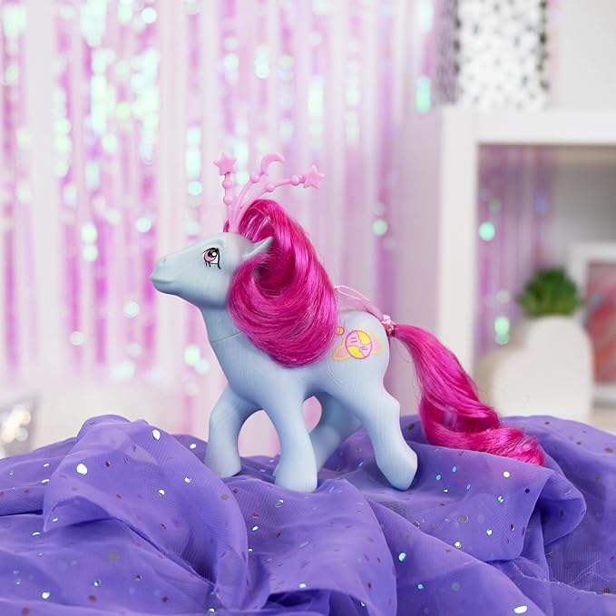 My Little Pony Classics - Celestial Ponies - Polaris - Retro 4" Collectible Play Figure, Great for Kids, Toddlers, Adults, Girls and Boys Ages 3+